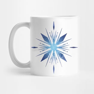 Snowflake Inspired Silhouette Mug